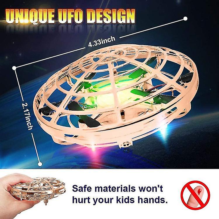 Hand Control Drones For Kids Or Adults - Hands Free Mini Drone， Easy Indoor Mini Ufo Flying Ball Gift Toys