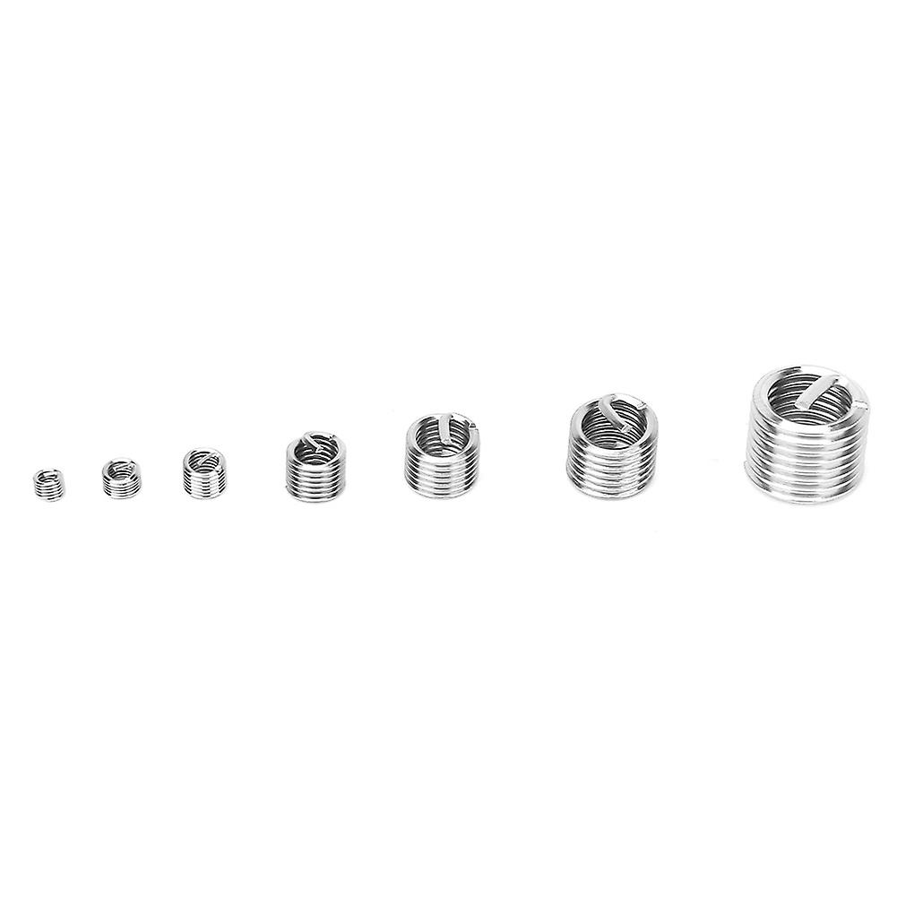 140 Pcs Wire Inserts Screws Sleeve Assortment Kit Stainless Steel Metric M2-m8 For Automotive Repairs