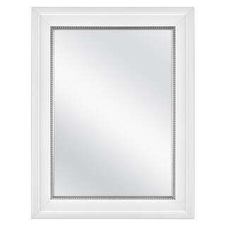 Home Decorators Collection 20 in. x 26 in. Fog Free Recessed or Surface Mount Medicine Cabinet in White with Mirror 83017