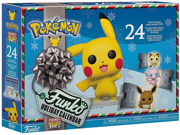 Funko FNK 58457 C Pokemon Funko Pocket POP Advent ...