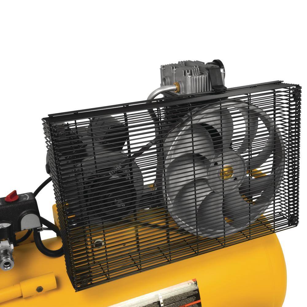 DW 20 Gal. 200 PSI Oil Lubed Belt Drive Portable Horizontal Electric Air Compressor DXCM201