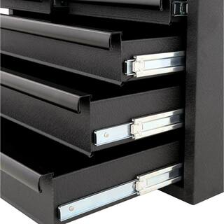 Husky 26 in. W x 15.9 in D Standard Duty 5-Drawer Top Tool Chest in Textured Black H26CH5TB