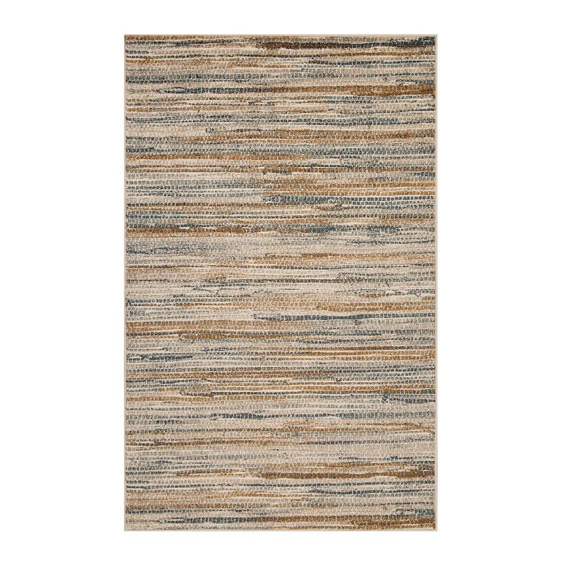 Superior Striped Pastel Indoor Area Rug