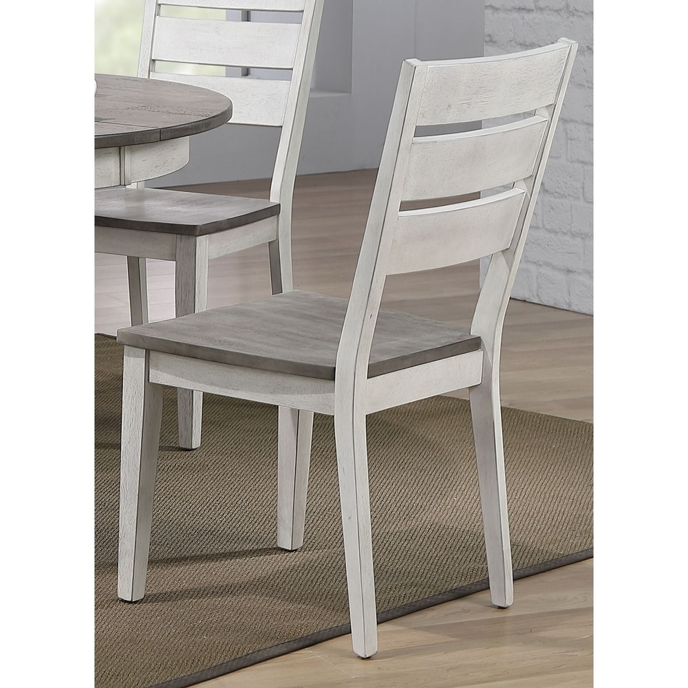 The Gray Barn Avalon 5 piece Contemporary Dining Set in Ash and Stormy White