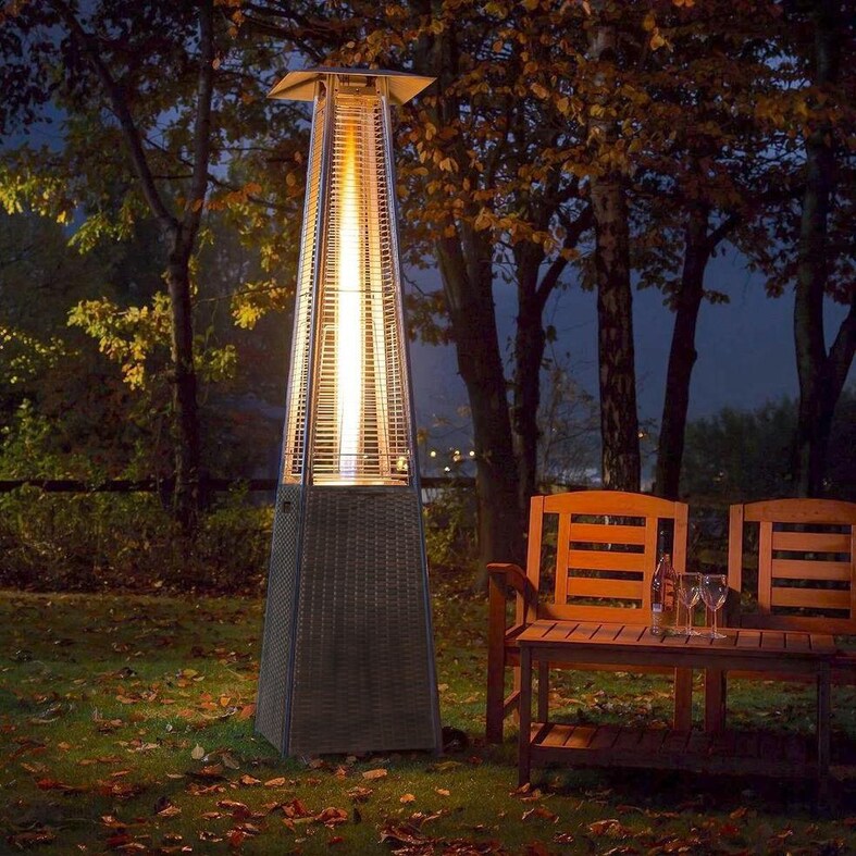 RADtec 89-Inch Tower Flame Patio Heater