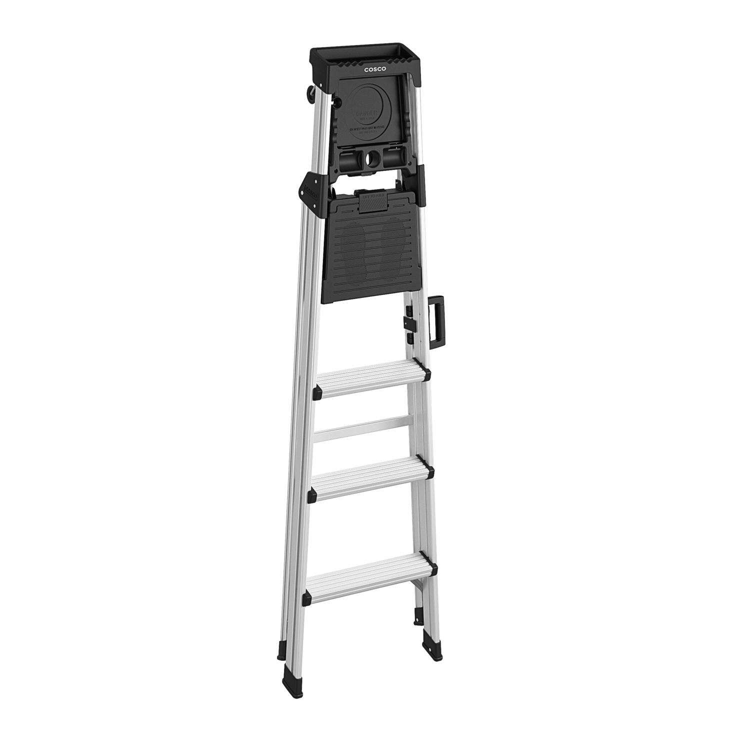 Cosco Signature Series 6 ft. H Aluminum Step Ladder Type IA 300 lb. capacity