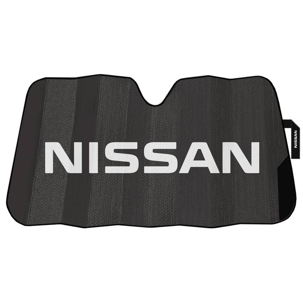 Plasticolor Nissan Matte Black Accordion Sunshade 003938R01