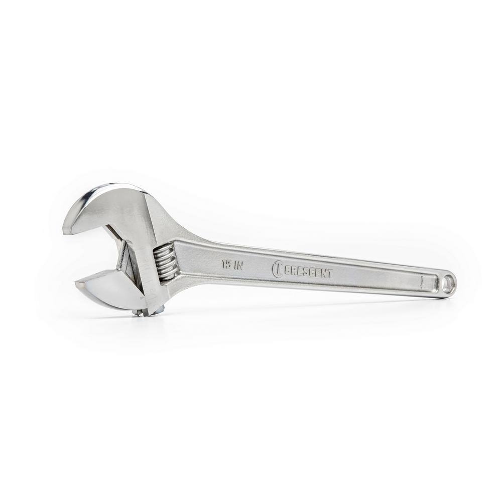 Crescent 15 in. Chrome Adjustable Wrench AC215VS