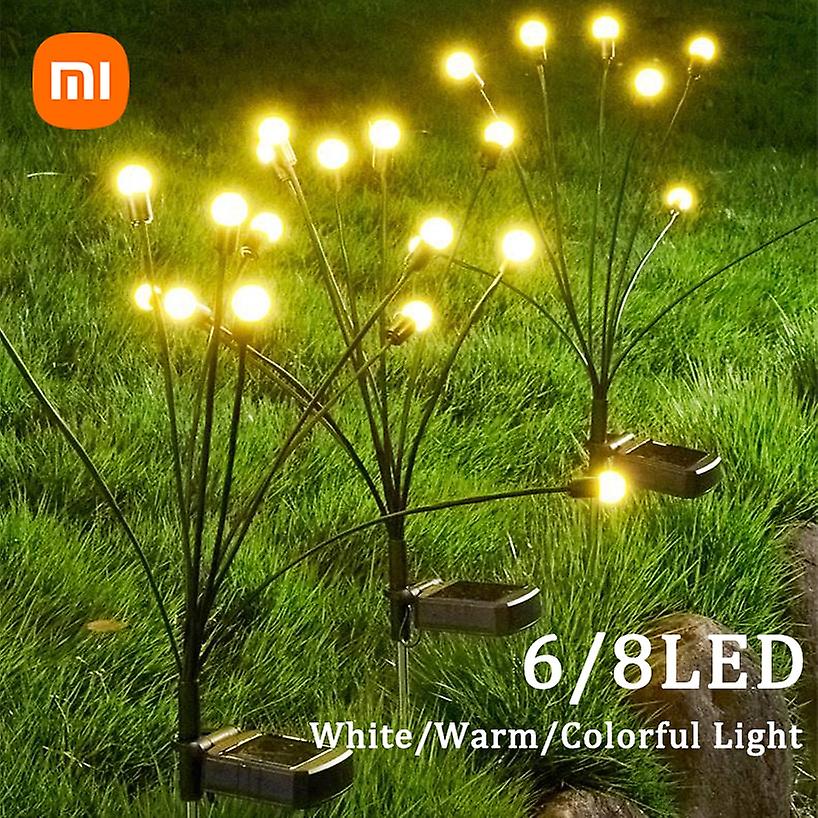 Xiaomi Solar Led Lights Garden Decor Firework Lights Solar Powered Firefly Light Garden Lights