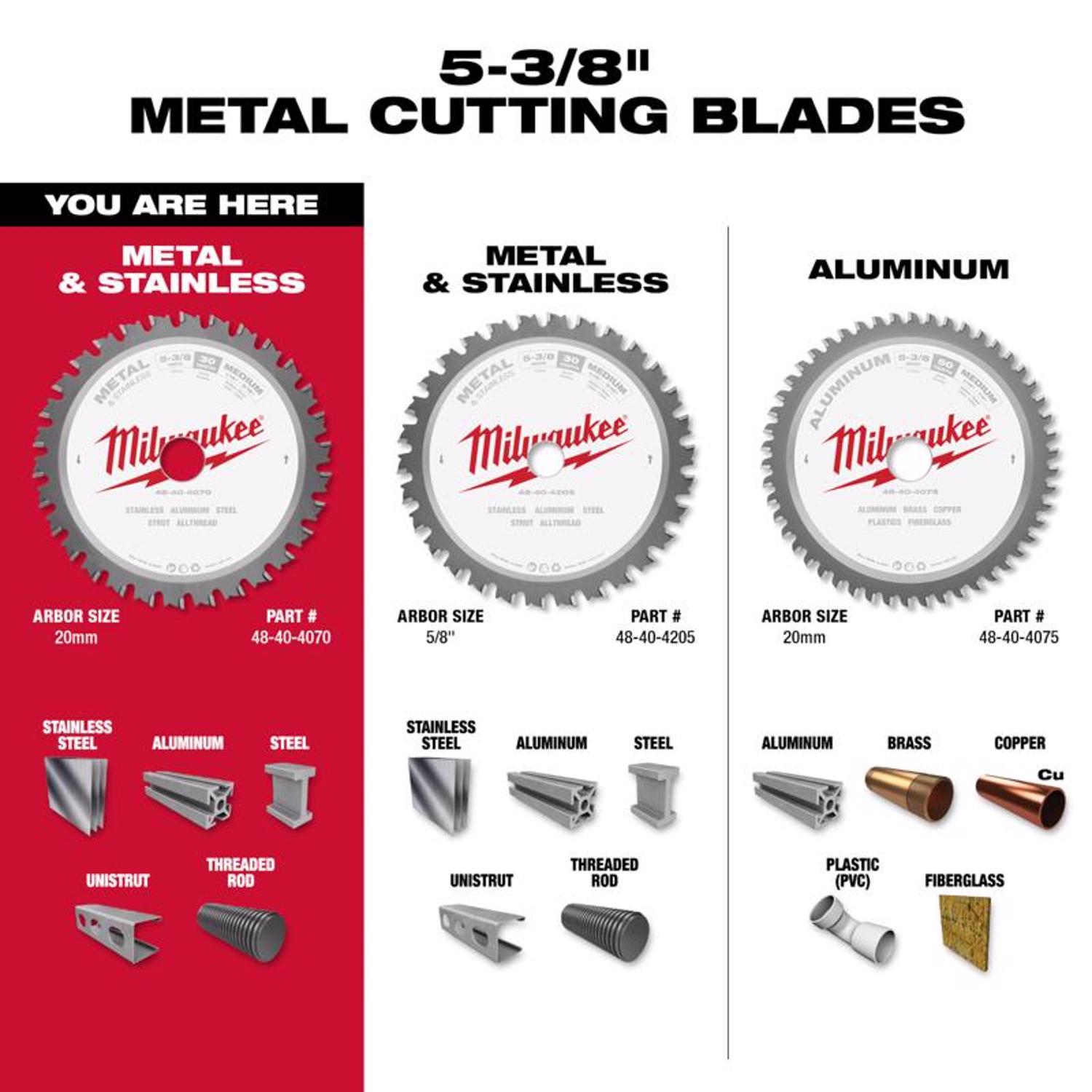 MW Metal Tech 5-3/8 in. D X 20 mm Ferrous Tungsten Carbide Metal Blade 30 teeth 1 pk