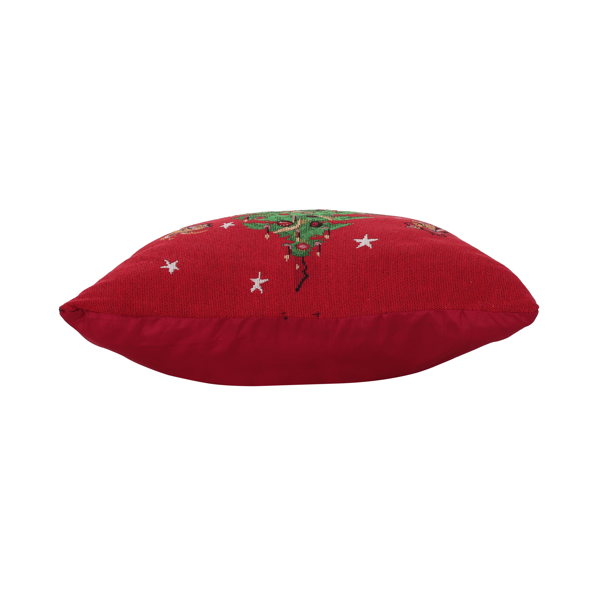 Benoit Modern Fabric Christmas Throw Pillow