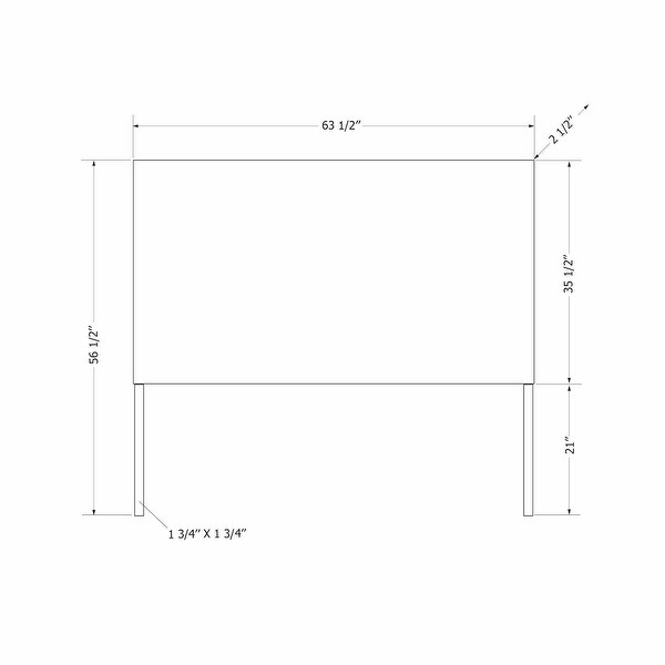 South Shore Prairie Headboard - - 37792780