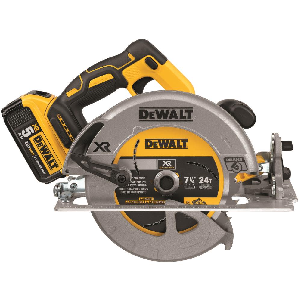 DCS570P1 ; 20V MAX 7-1/4” CORDLESS CIRCULAR SAW �C KIT ;