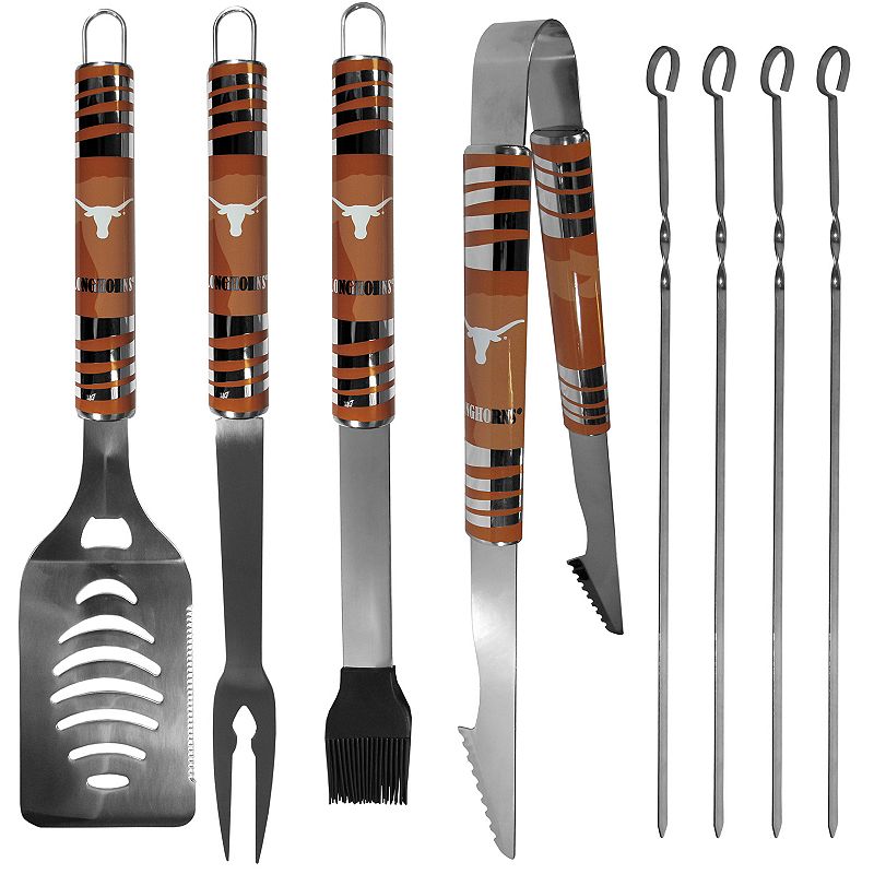 Texas Longhorns Tailgater 8-Piece BBQ Grill Set