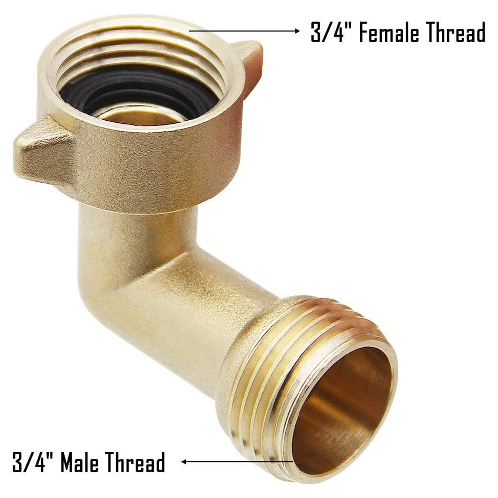 Brass Angle adjustable interface Garden hose 90 degree Angle connector