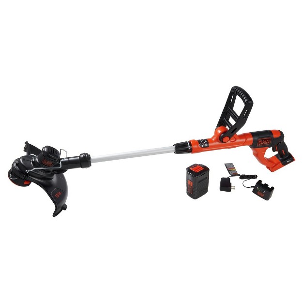 Black amp Decker Lst140c 40v Max Lithium ion Cordless String Trimmer Kit 1 5 Ah