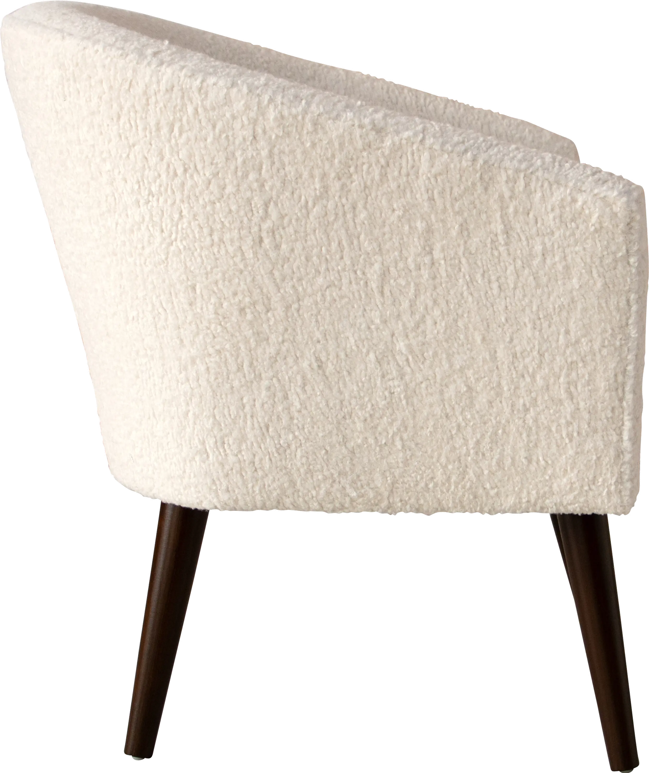 Deco Natural Faux Sheepskin Accent Chair - Skyline Furniture