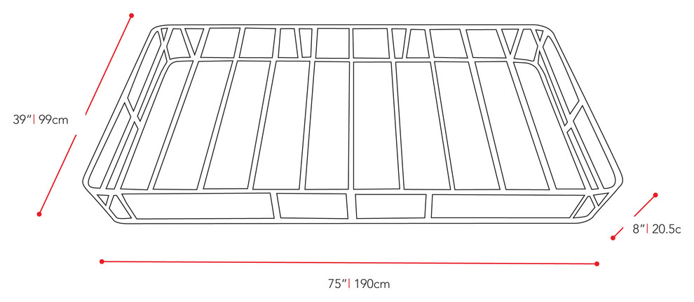 CorLiving Ready to Assemble Box Spring   Contemporary   Mattresses   by CorLiving Distribution LLC  Houzz