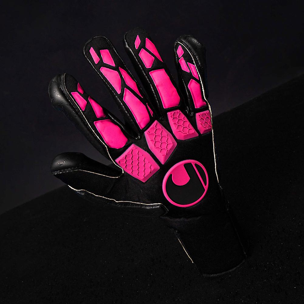 Uhlsport HYPERBLACK PINK Supergrip+ HN #324 Goalkeeper Gloves