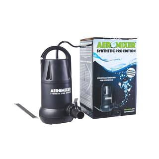 AEROMIXER MIX + AERATE WITH ONE PUMP Synthetic Pro Edition 34 HP Submersible Mixing and Aerating Pump for Synthetic Fertilizer use AERO50-3000SS