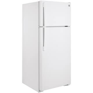 GE 17.5 cu. ft. Top Freezer Refrigerator in White GIE18DTNRWW