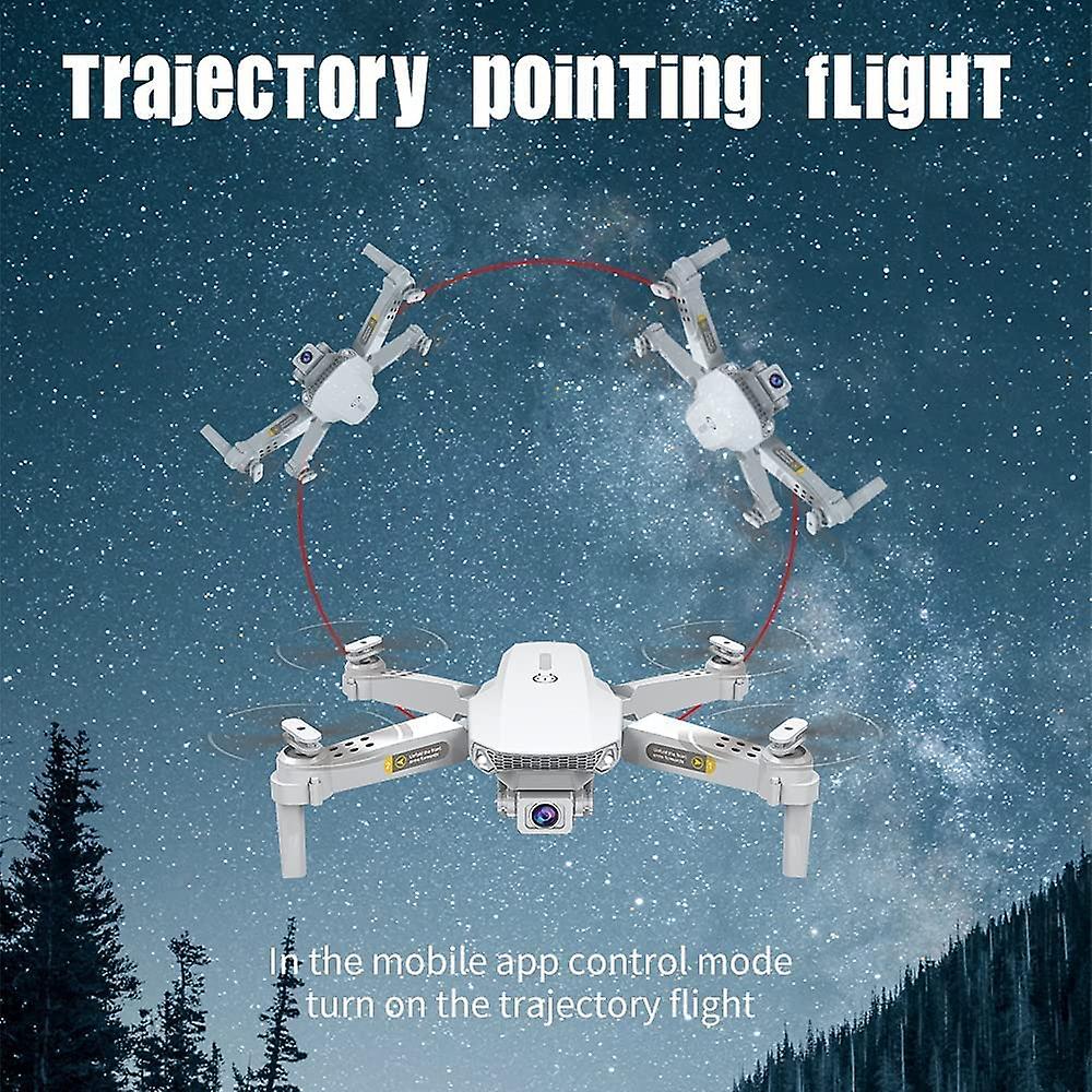 Mini Drone With 4k Hd Dual Camera， Fixed Height， 2 Batteries For Long Flight， Rc Helicopter