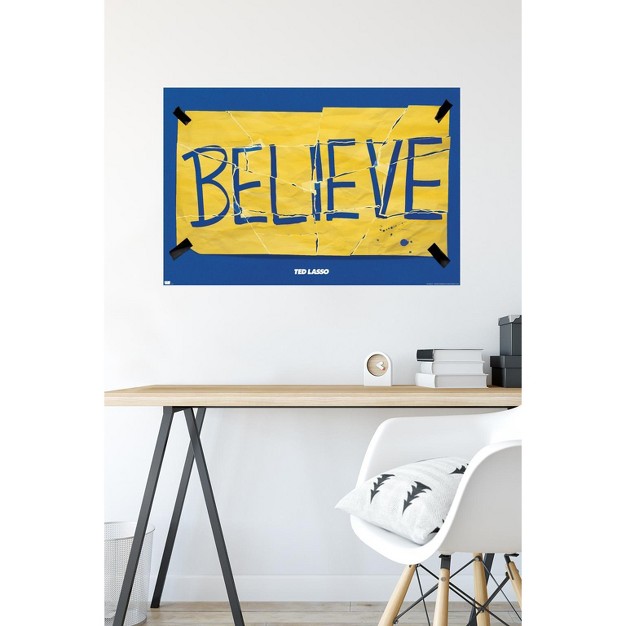 Trends International Ted Lasso Torn Believe Unframed Wall Poster Prints