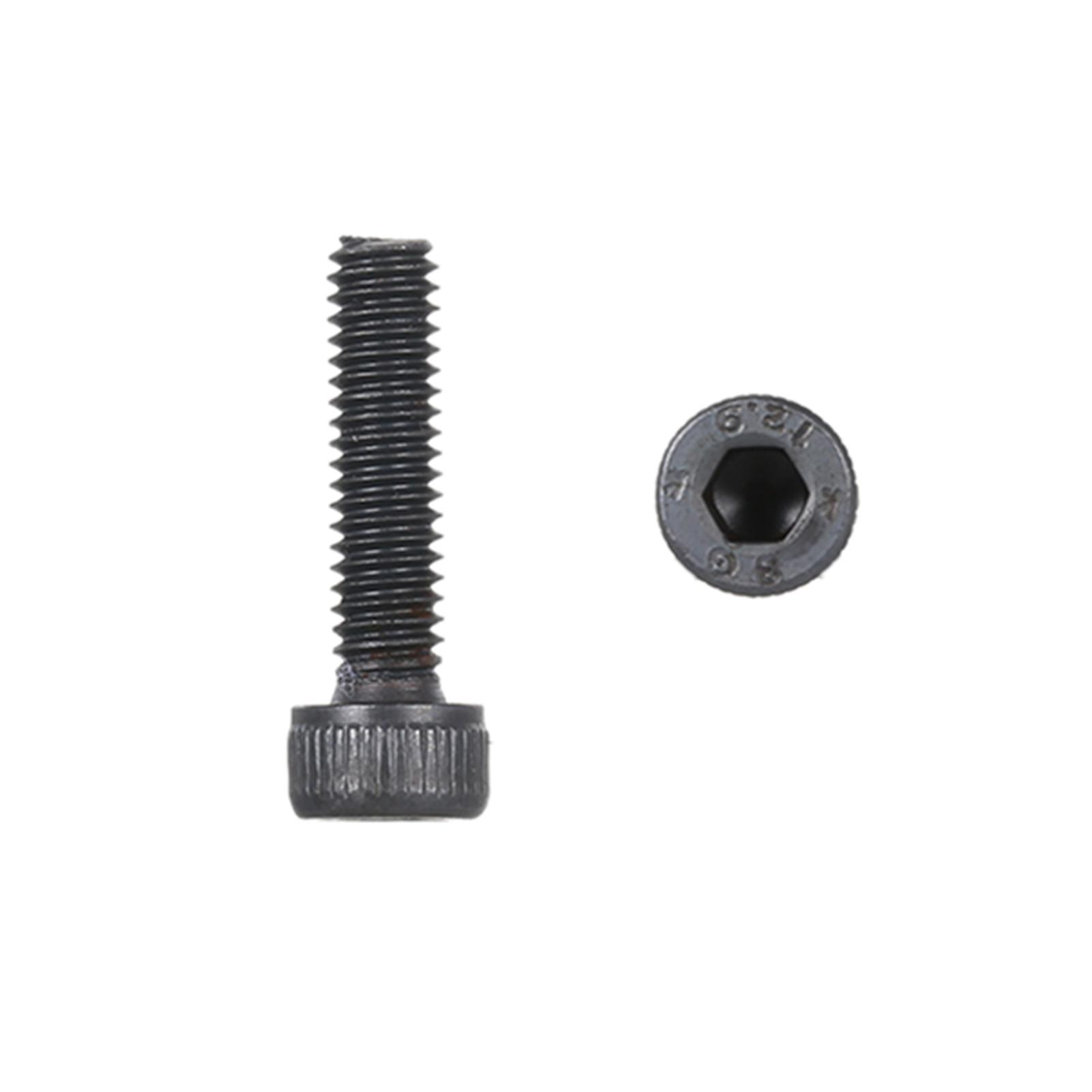 High Tensile Cap Cylinder Hexagon Socket Bolt Bolts Black Socket Screws 12.9 Grade M4*16  M4x20