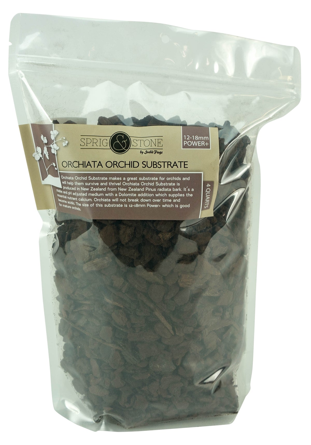 Orchiata Orchid Substrate - 12-18mm POWER+ (4 Quart)