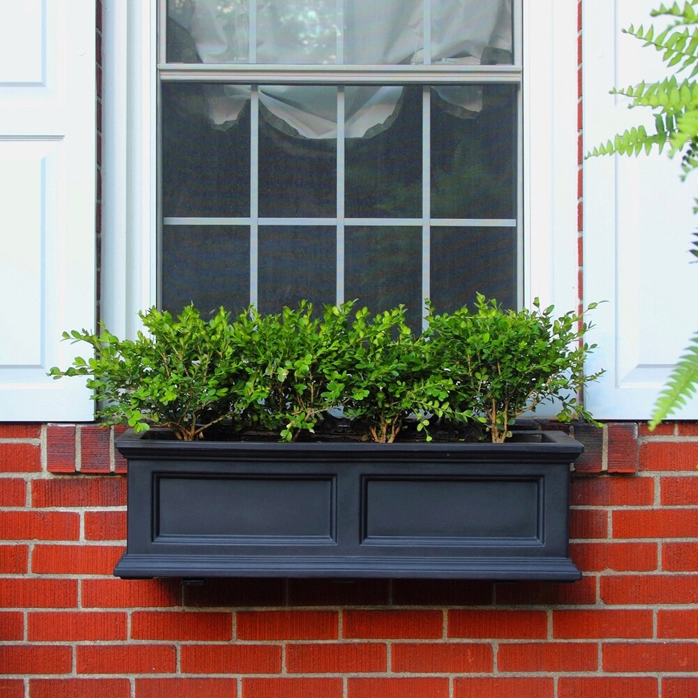 36 Inch Rectangle Polyethylene Window Box