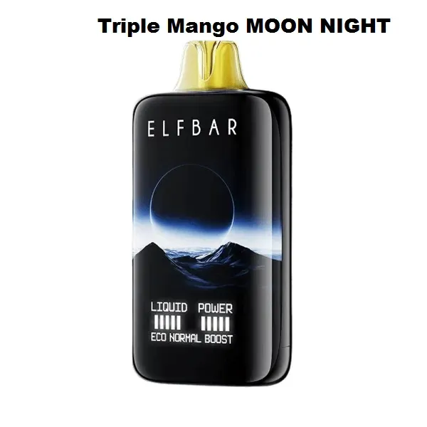 ⚡Elf Bar Moon Night 40000 – Ultra Long-Lasting Rechargeable Vape