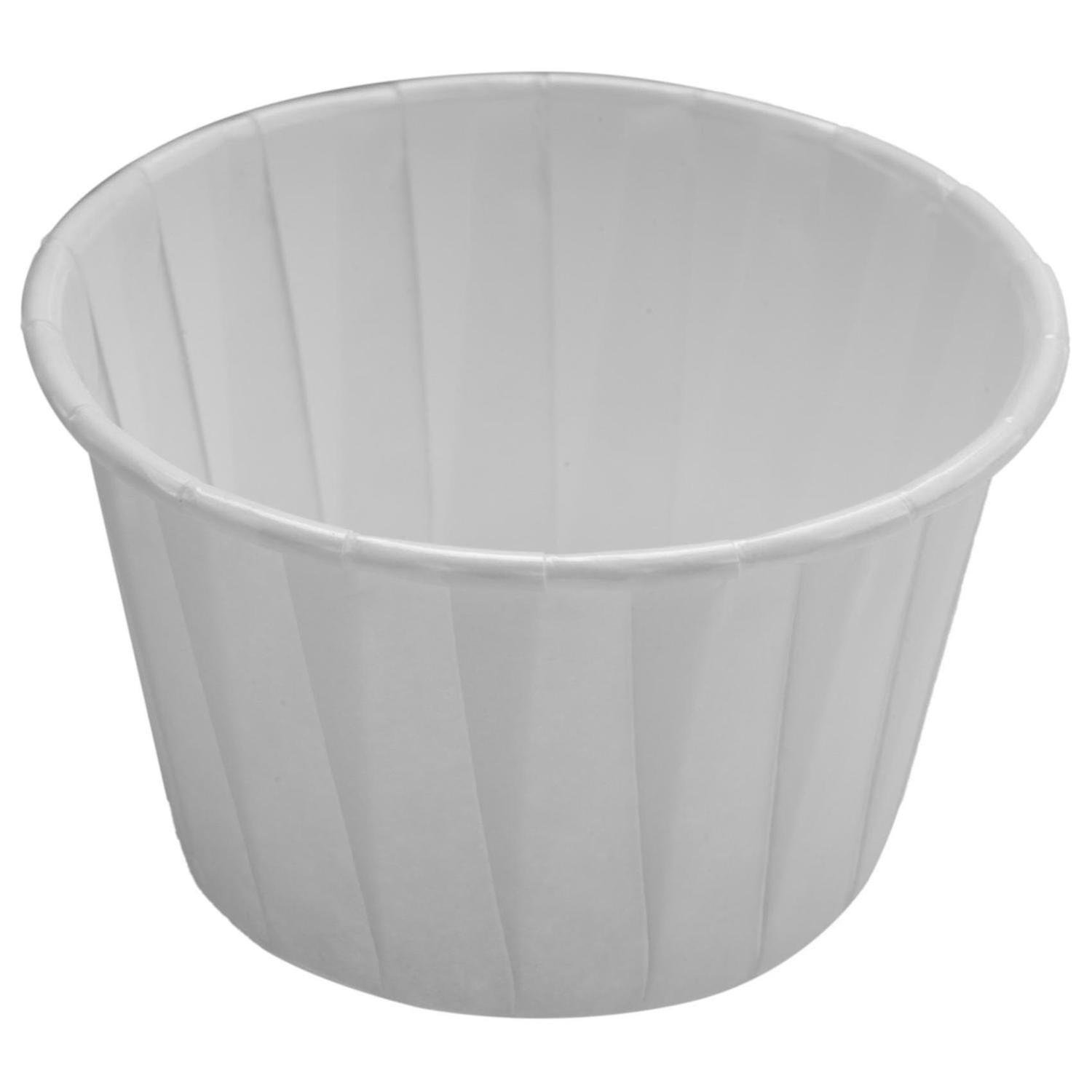 50x Paper Baking Cup Cake Cupcake Cases Liners Muffin Dessert Wedding Party Color:white High-quality