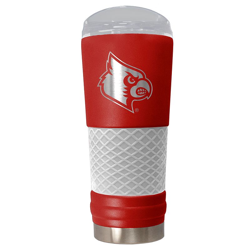 Louisville Cardinals Vacuum Insulated Powder-Coated Tumbler