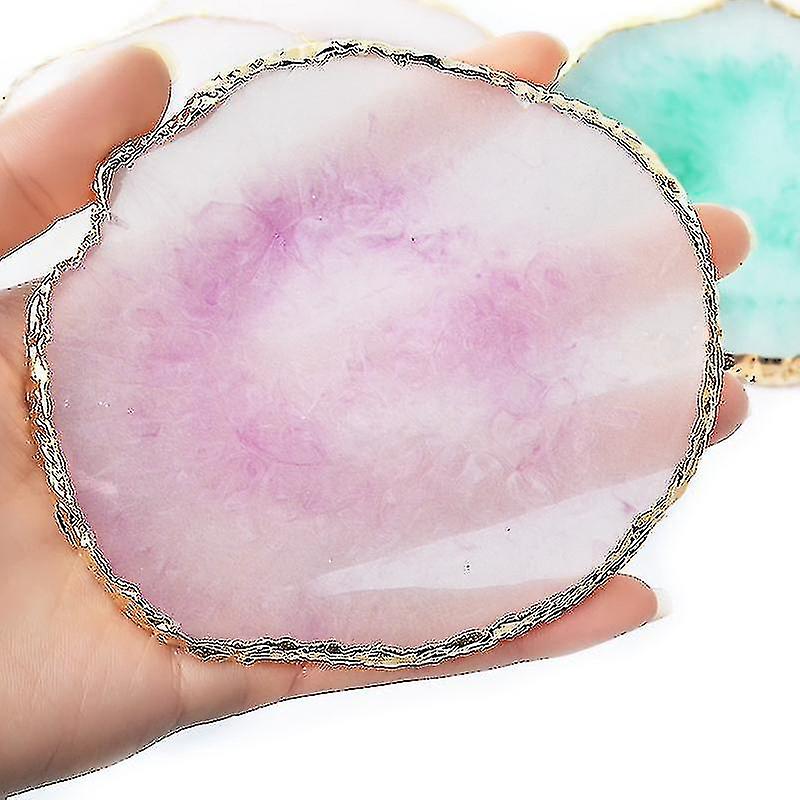 Resin Storage Painted Palette Tray / Jewelry Display Plate Necklace Ring Earrings Display