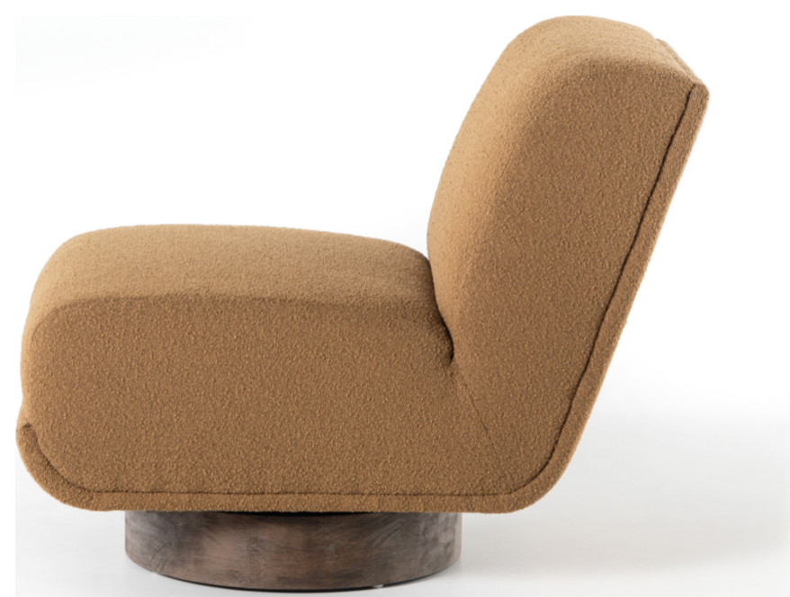 Brendan Swivel Chair   Transitional   Armchairs And Accent Chairs   by Marco Polo Imports  Houzz