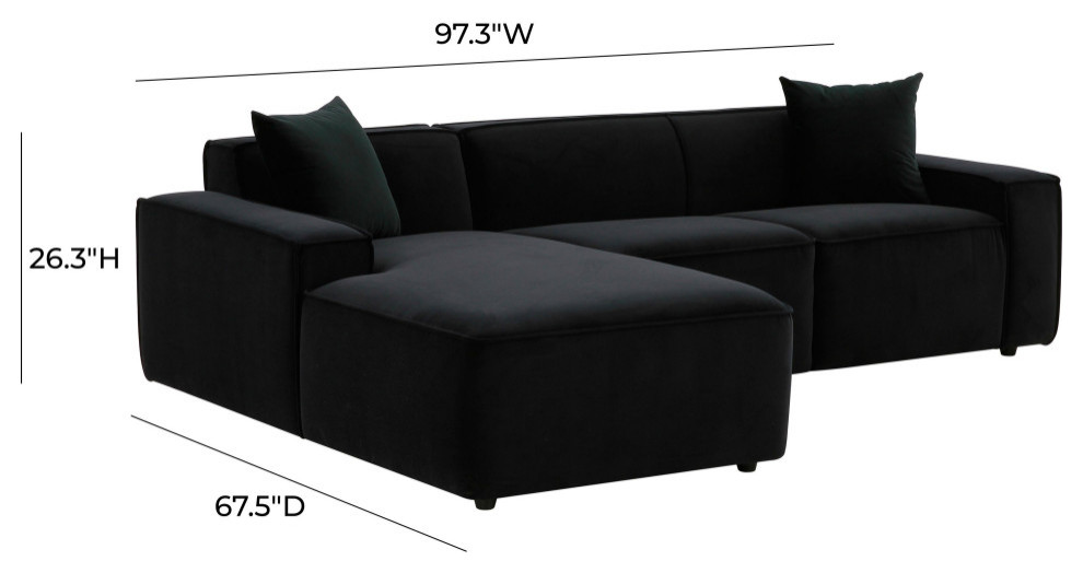 Olafur Sectional   Transitional   Sectional Sofas   by TOV Furniture  Houzz