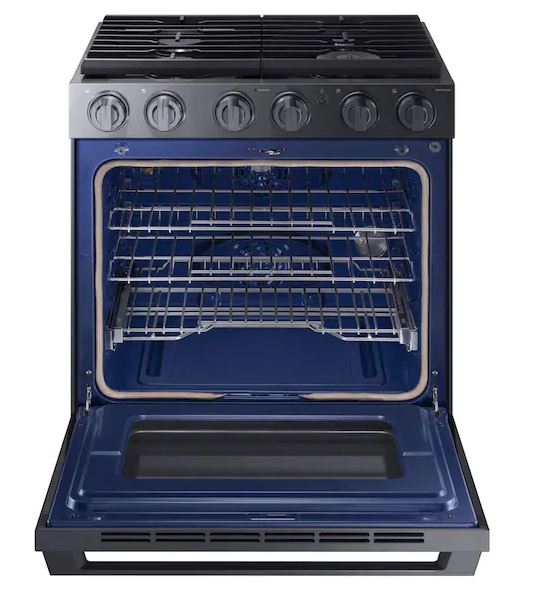 58 cu ft 30quot Gas Chef Collection Pro Range with Dual Convec