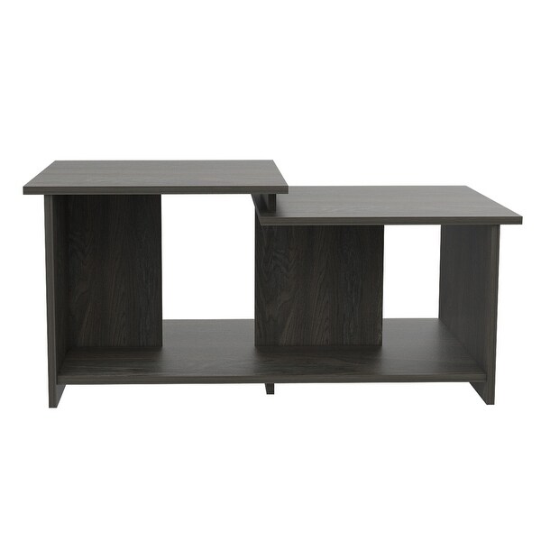 TUHOME Wema Coffee Table Black