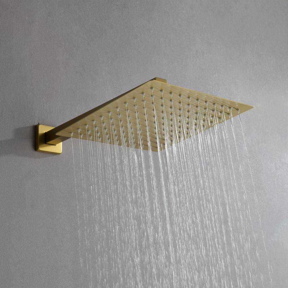 FORCLOVER Single-Handle 1-Spray Tub and Shower Faucet in Gold (Valve Included) GeYSWNK45