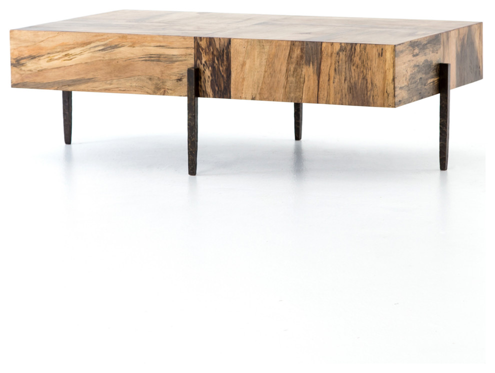 Indra Coffee Table   Industrial   Coffee Tables   by Four Hands  Houzz