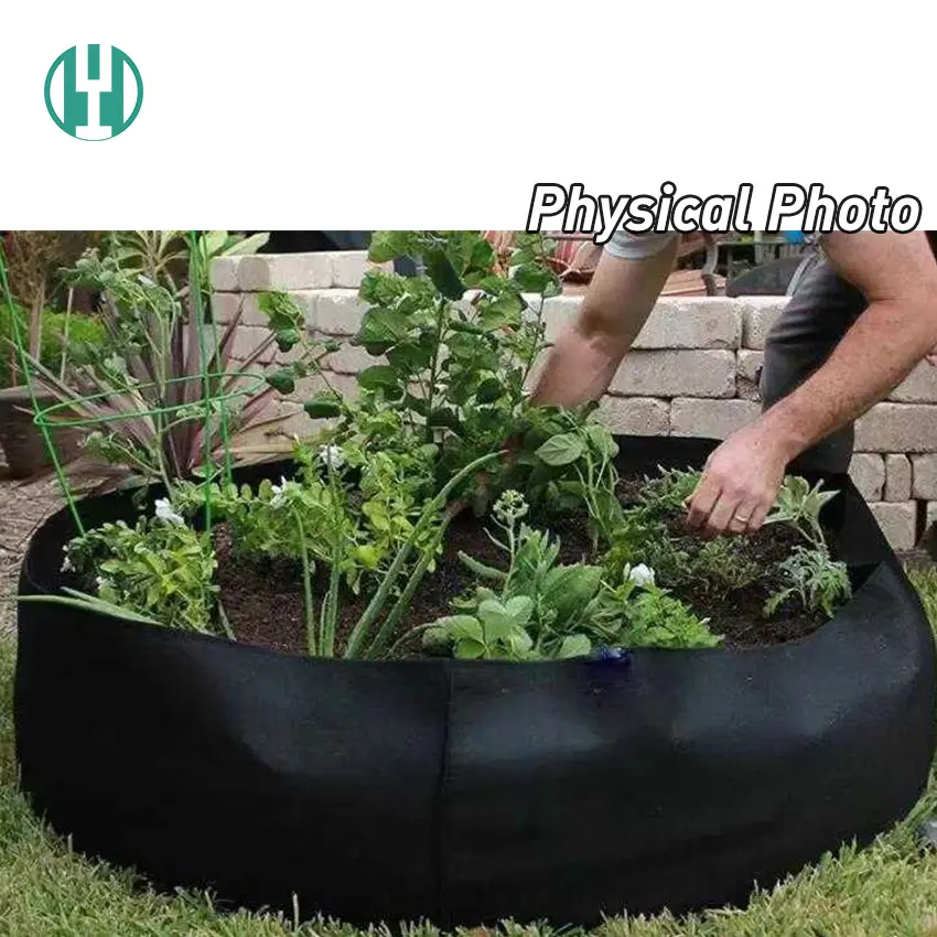 Hyh Growing Bag Eco Friendly Black Grow Bag For Garden Supplies