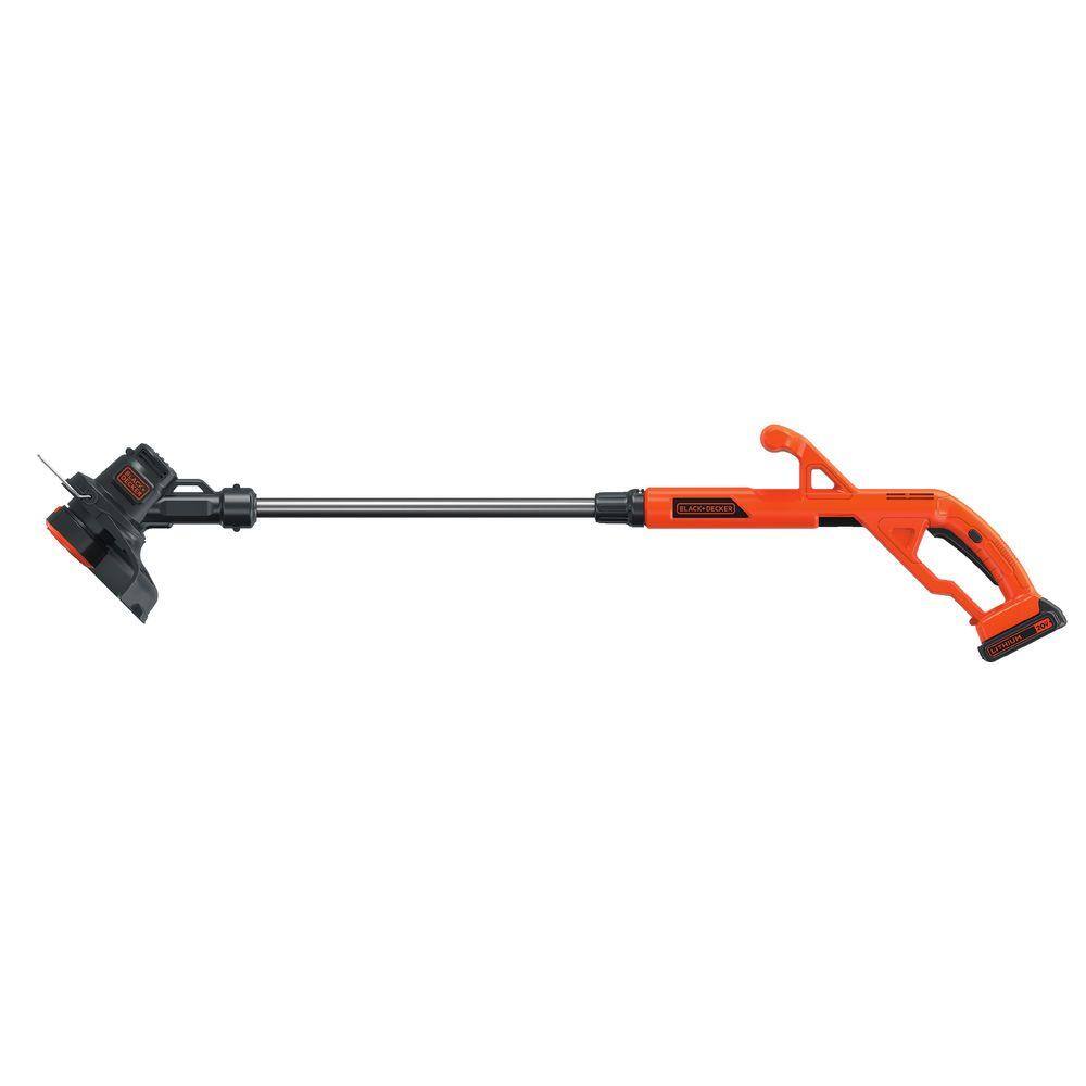 BLACK+DECKER 20V MAX Cordless Battery Powered String Trimmer  Leaf Blower Combo Kit with (2) 1.5 Ah Battery and Charger LCC222