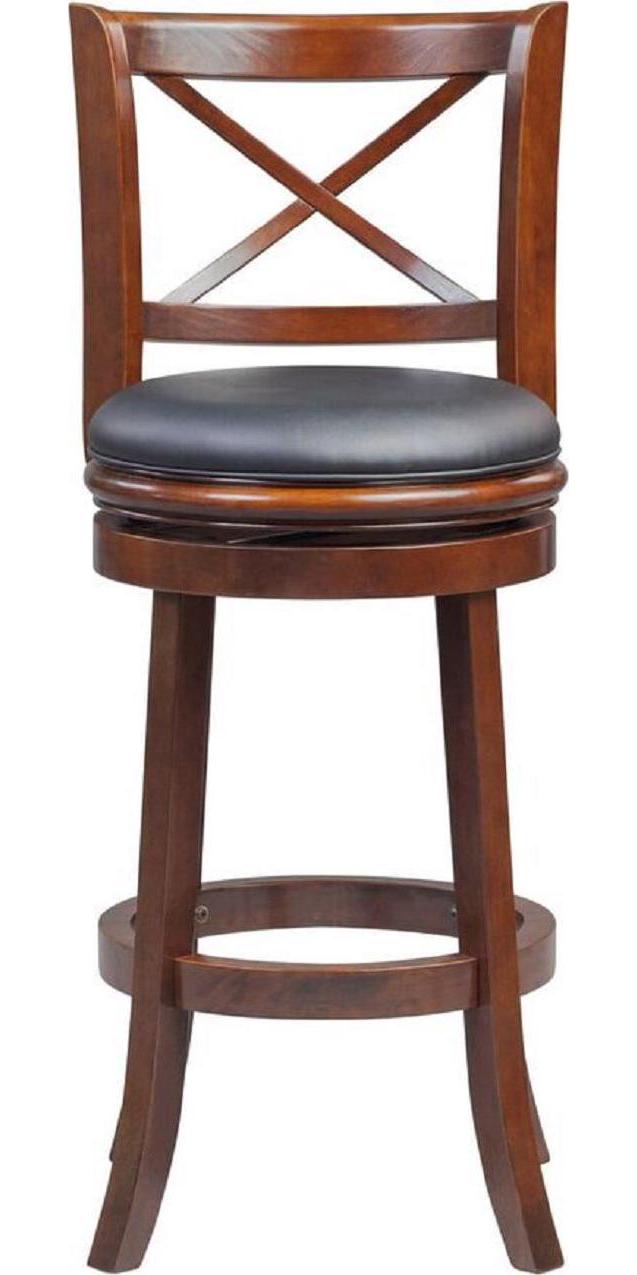 Boraam Georgia Swivel Bar Stool 29 ， Multiple Colors