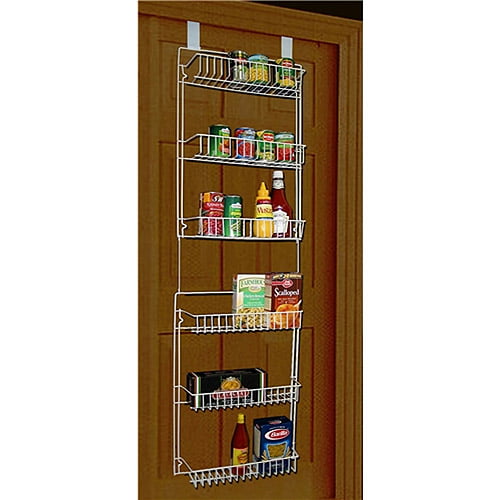 Trademark Home 5' Overdoor Storage Basket Rack