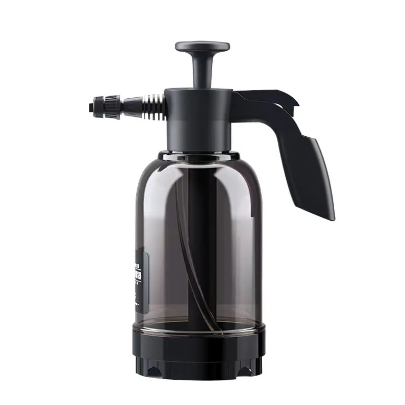 Portable Multi Functional Black/clear Hand Pressure 2l Lance Blaster Car Wash Pump Water Sprayer Foam Sprayer For Car Detailing