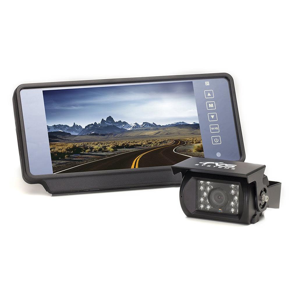 Backup Camera System with 7 In. Replacement Mirror Monitor