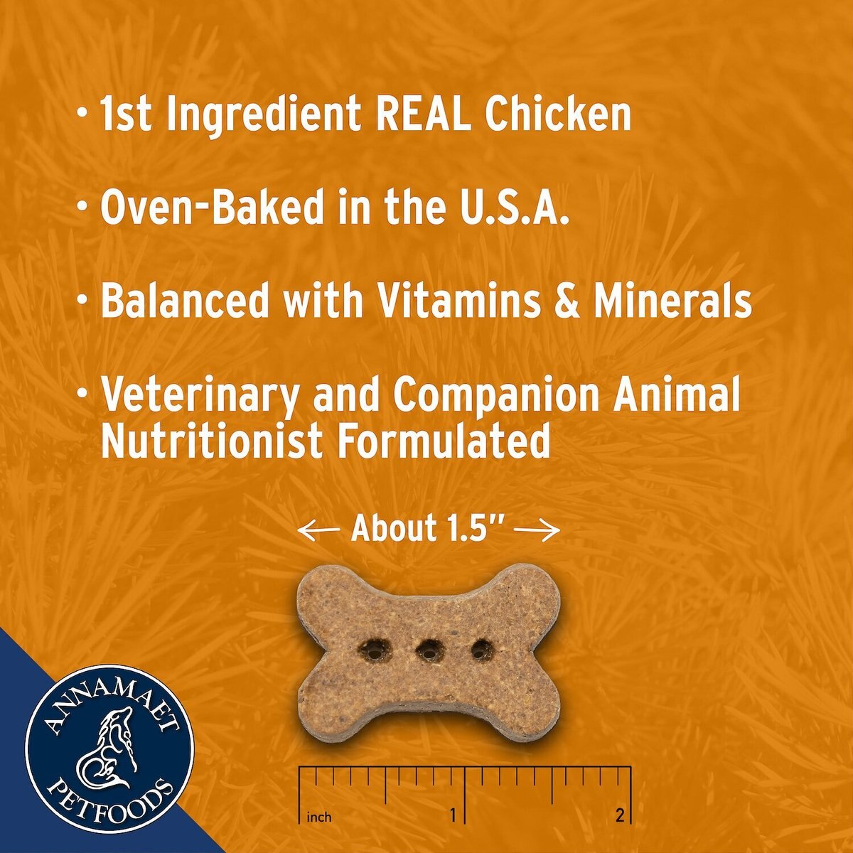 Annamaet Grain-Free Salcha Poulet Formula Dog Treats