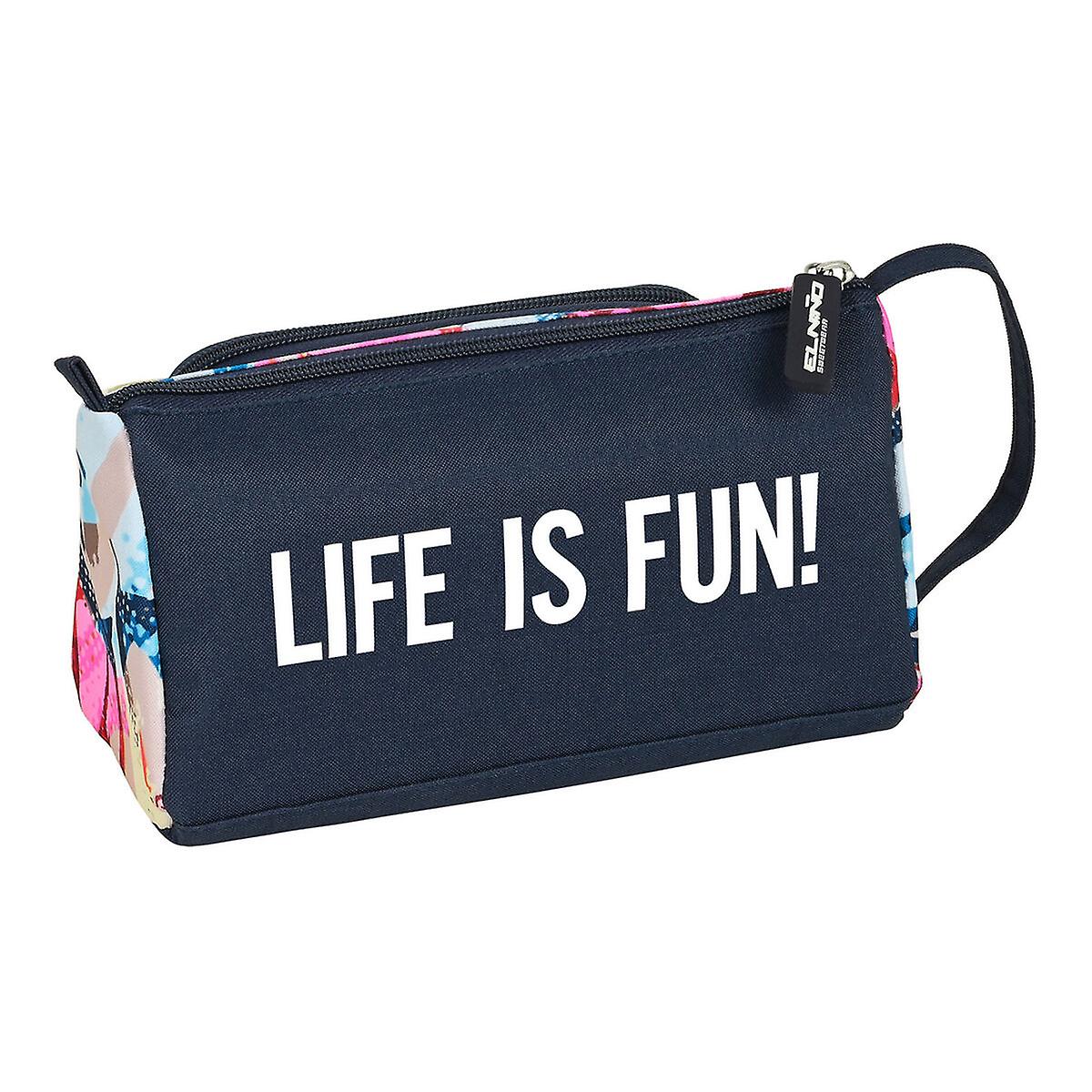 School Case El Niño Life is fun Multicolour 20 x 11 x 8.5 cm