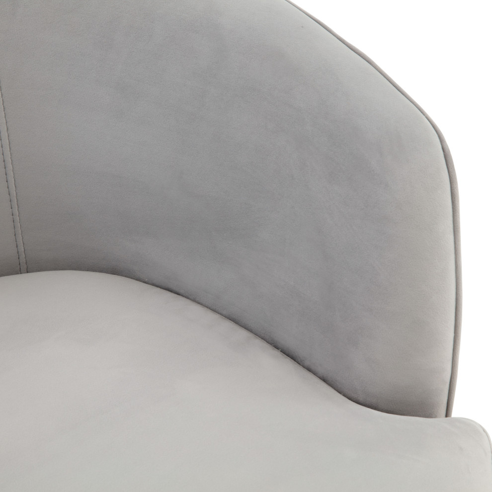 Annalee Swivel Chair   Contemporary   Armchairs And Accent Chairs   by HedgeApple  Houzz