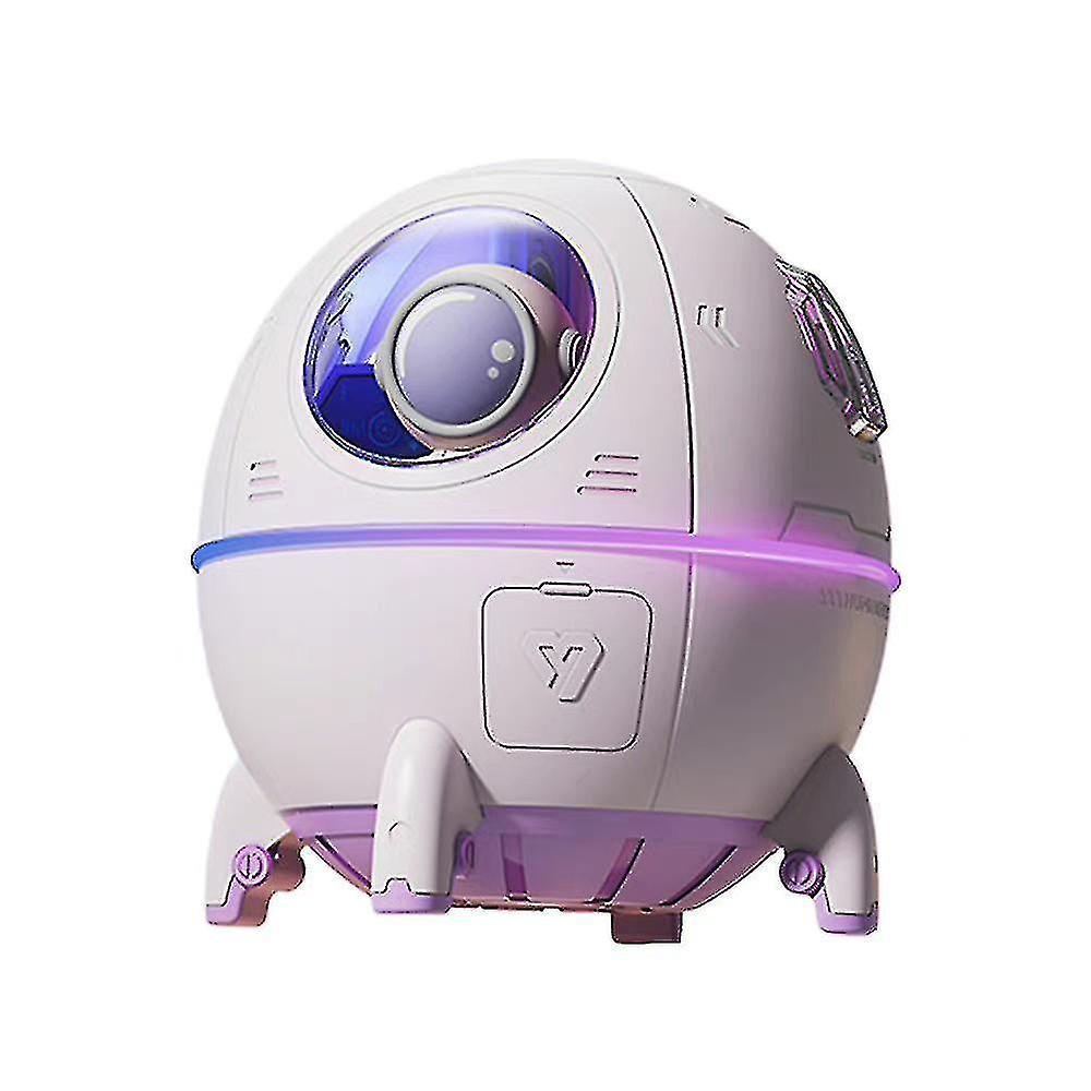 Creative Space Capsule Humidifier Bedside Night Light Ultrasonic Desktop Aromatherapy Diffuser